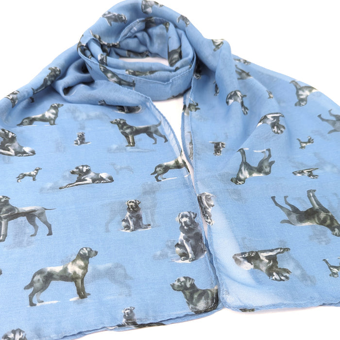 Dapper Dog Scarf - Denim - (50x180cm)