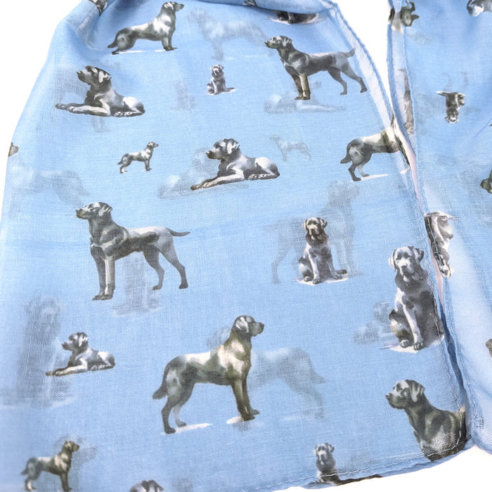 Dapper Dog Scarf - Denim - (50x180cm)