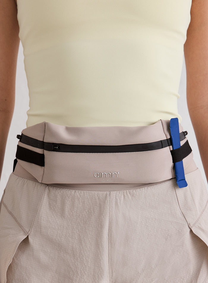 Dark Clay Running Belt Bag
