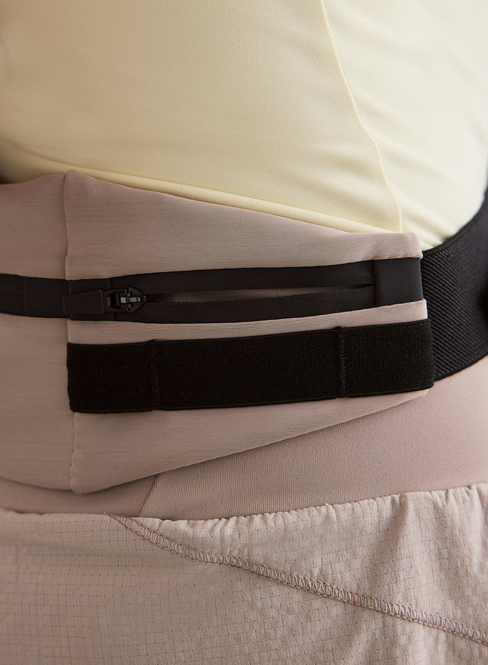 Dark Clay Running Belt Bag