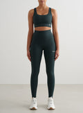 Deep Emerald Core Tights & Bra Set