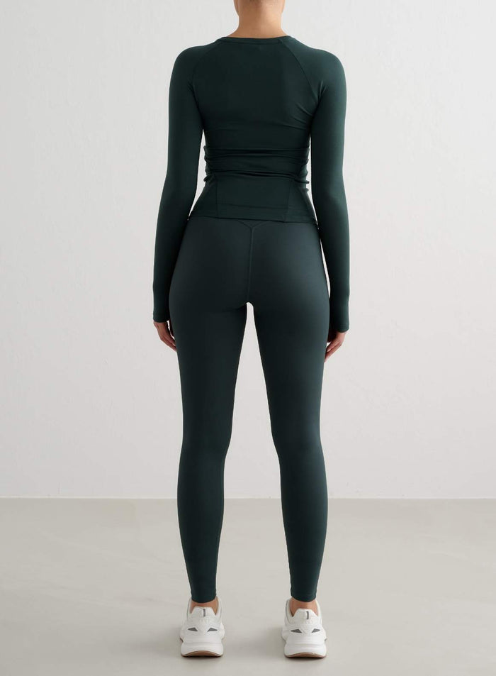 Deep Emerald Soft Basic Long Sleeve