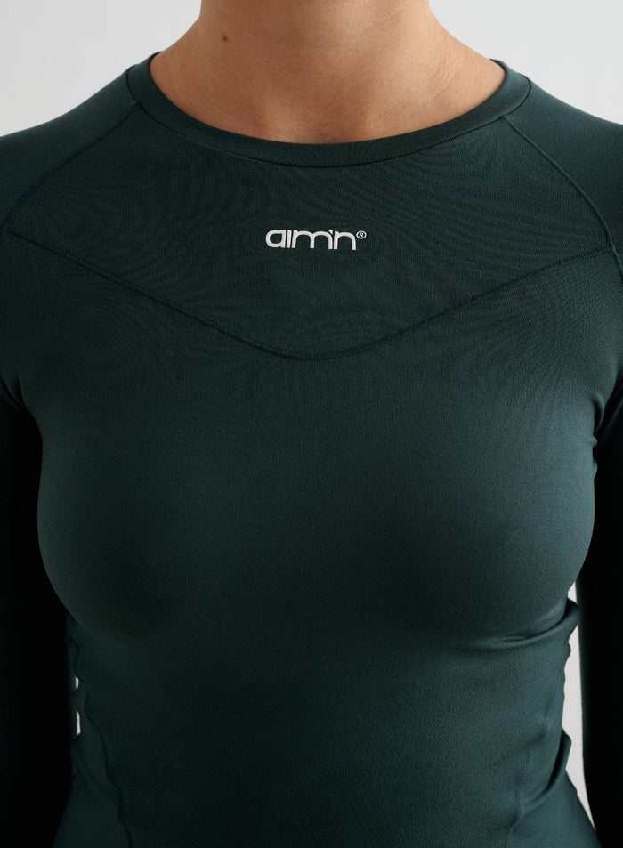 Deep Emerald Soft Basic Long Sleeve