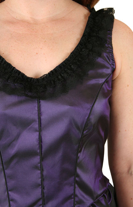 Delilah Saloon Dress, Amethyst