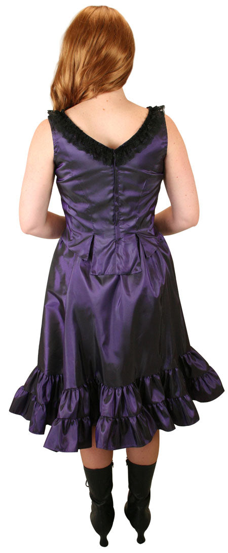 Delilah Saloon Dress, Amethyst