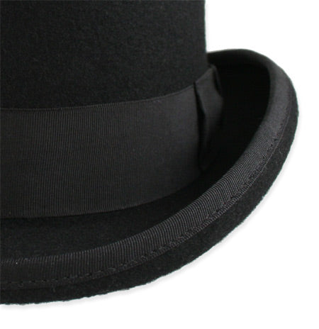 Deluxe John Bull Top Hat - Black