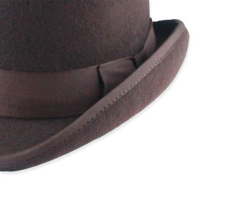 Deluxe John Bull Top Hat - Brown