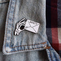 Double Denim Dude: Enamel Pins