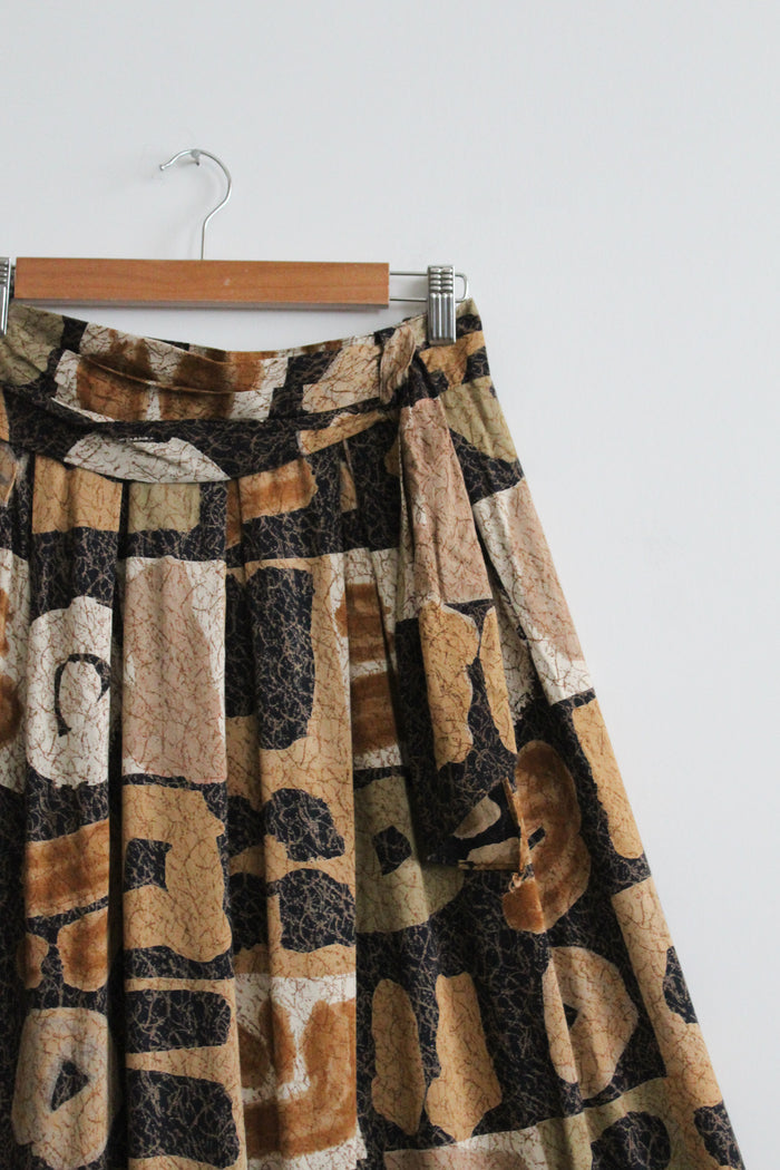 driftwood midi skirt