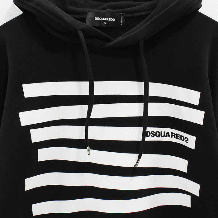 DSQUARED2 - Classified Hooded Sweatshirt in Black - Nigel Clare