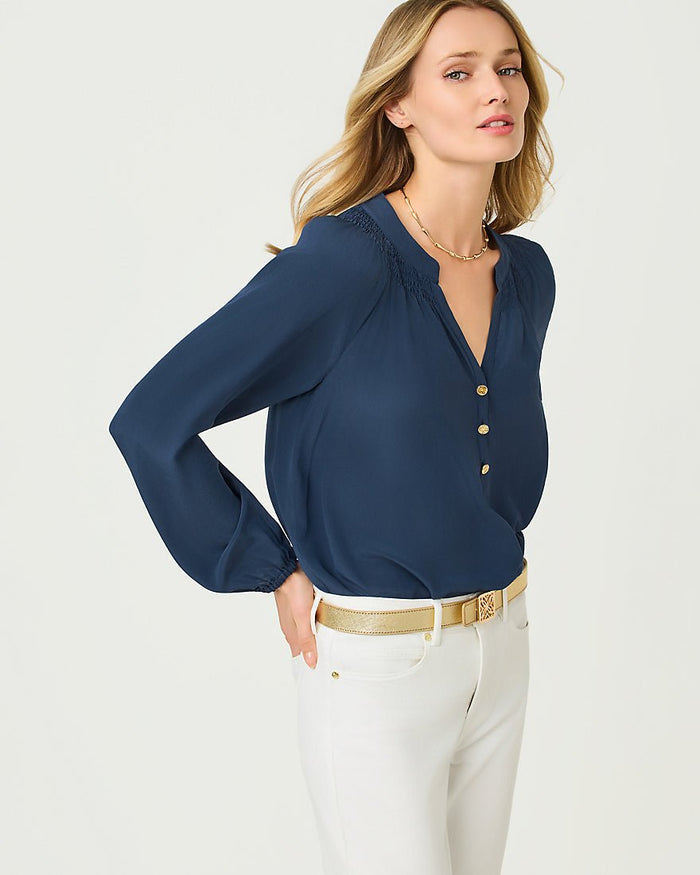 Lilly Pulitzer - Elsa Top - Low Tide Navy