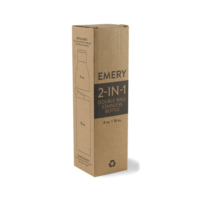 Emery 2-in-1 Double Wall Stainless Bottle - 20 Oz.