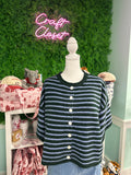 ENTRO Short Sleeve Top In Hunter Green