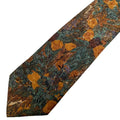 Ermenegildo Zegna Multicoloured Floral Silk Tie