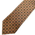 Ermenegildo Zegna Multicoloured Geometric Print Silk Tie