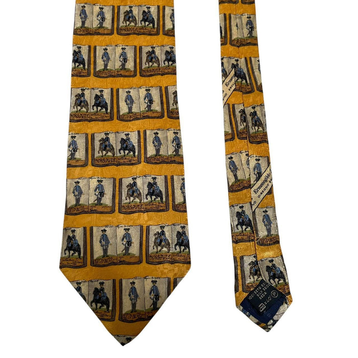 Ermenegildo Zegna Multicoloured Silk Tie