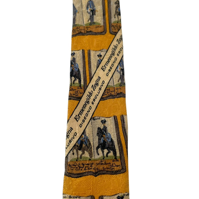 Ermenegildo Zegna Multicoloured Silk Tie