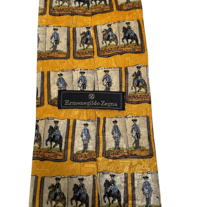 Ermenegildo Zegna Multicoloured Silk Tie