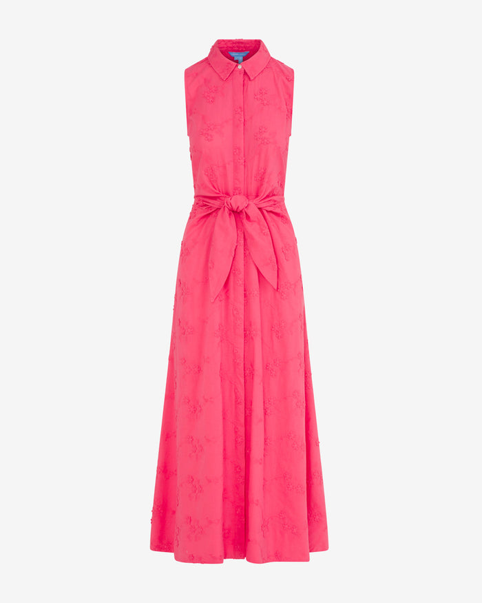 Evangeline Dress in Dimensional Flower