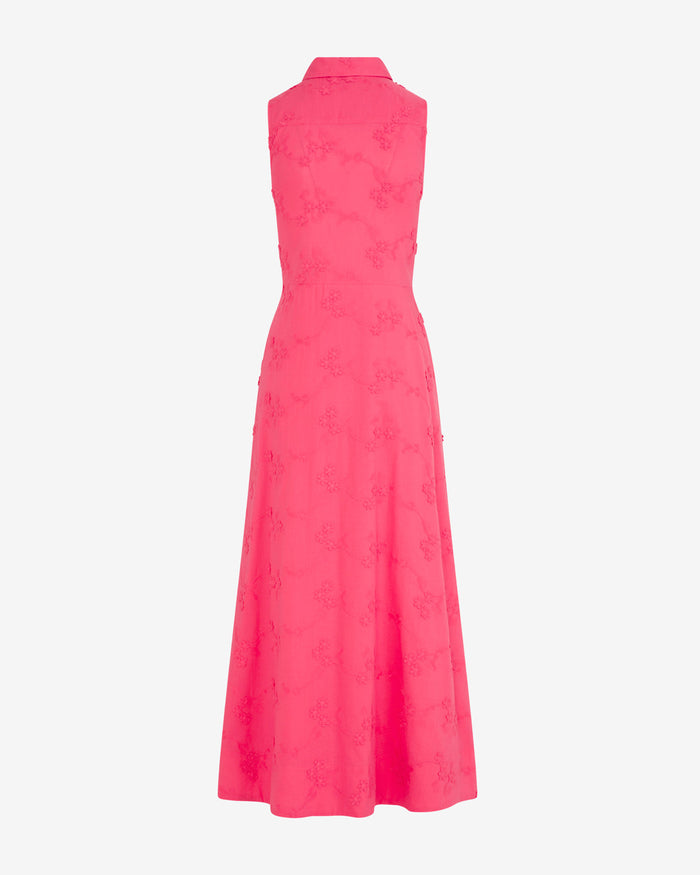 Evangeline Dress in Dimensional Flower