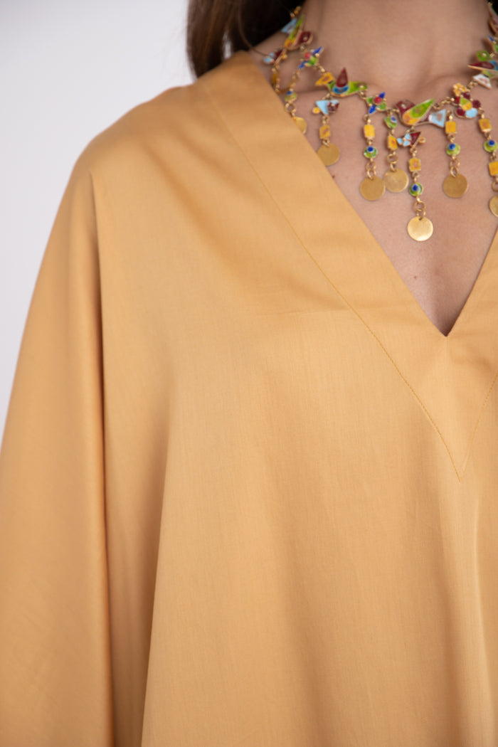 Fahed Cotton Satin Jellaba
