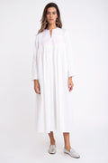 Farida Cotton Pink Thread Dress