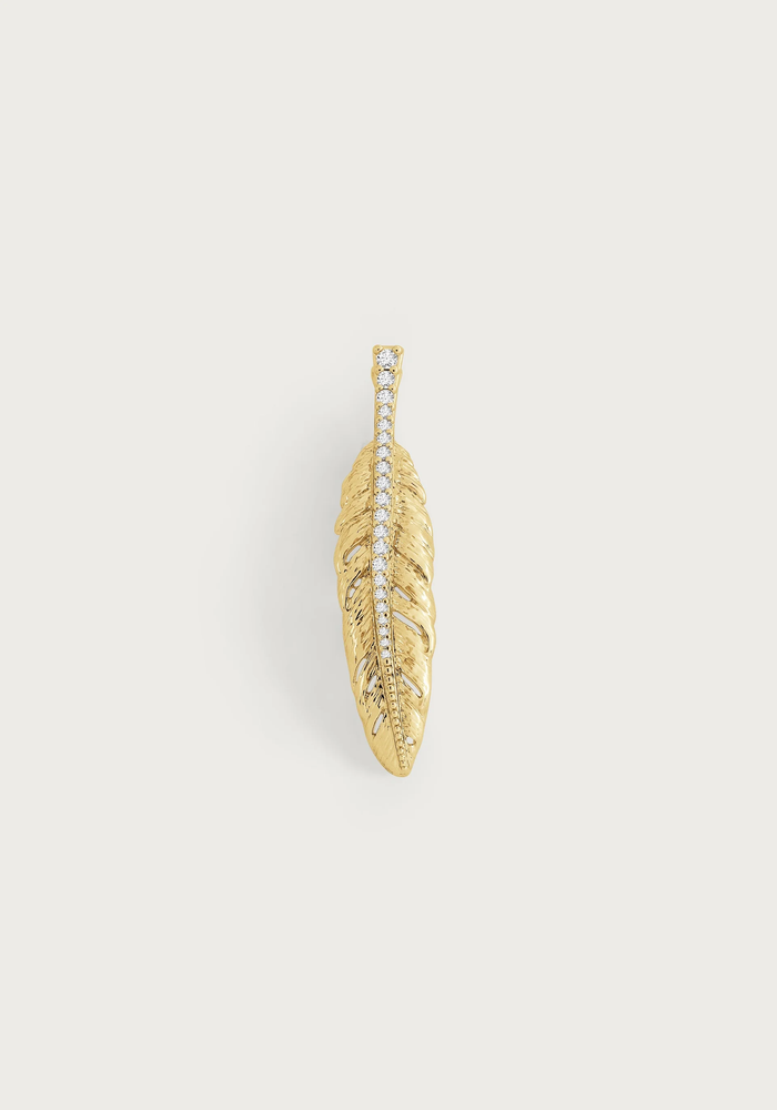 Feather Small Charm