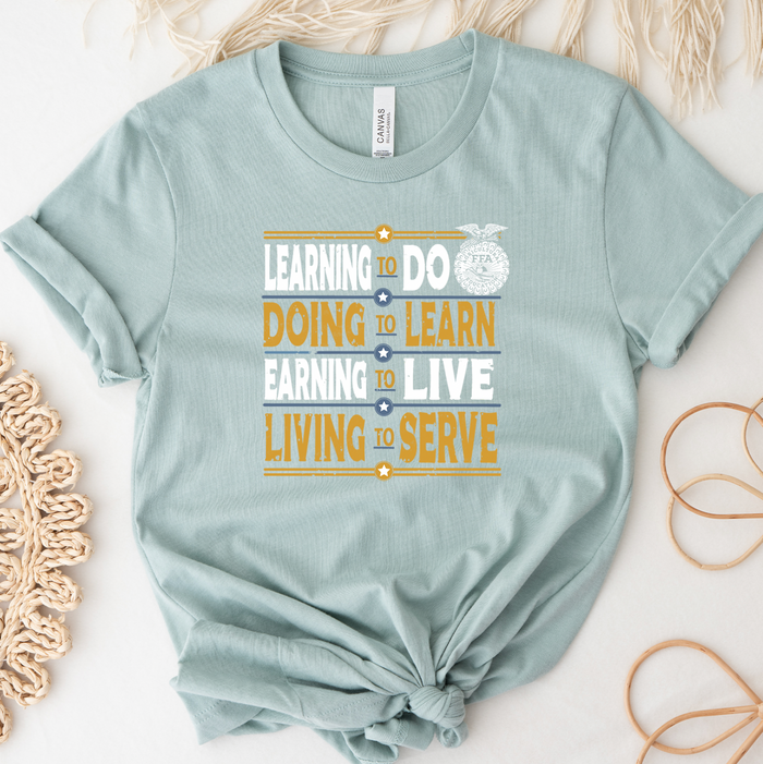 FFA Motto Bold- Bella Canvas T-Shirt