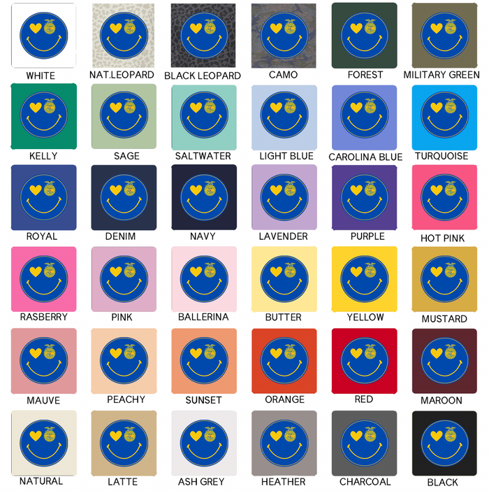 FFA Smiley– Infant/Toddler/Youth