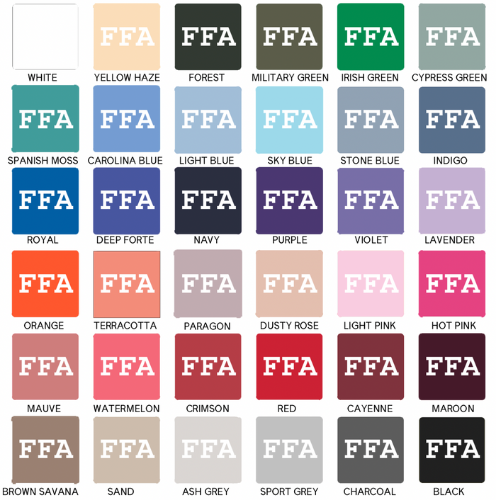 FFA White– Crewneck