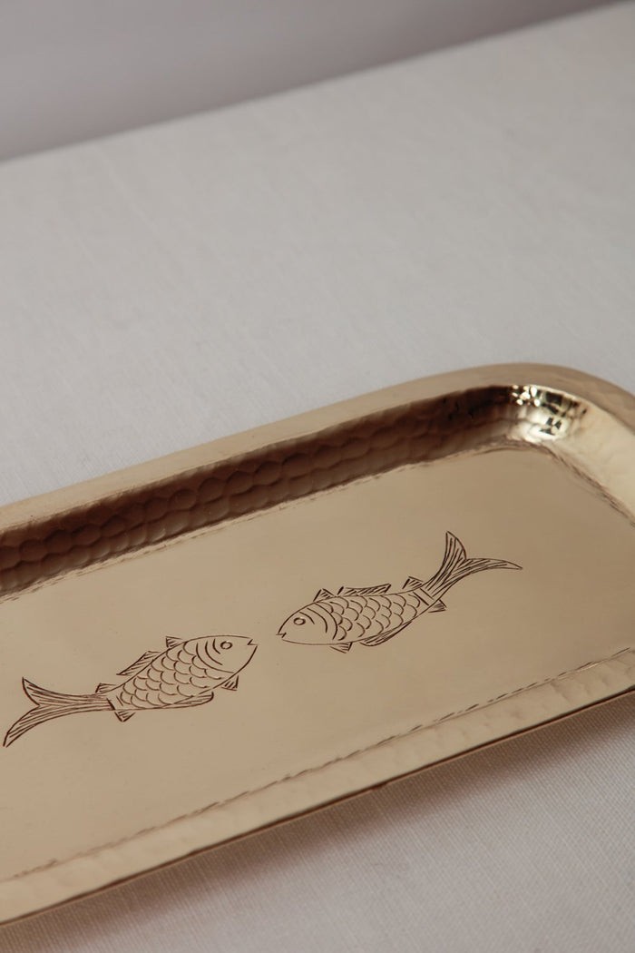 Fish Chiseled Tray