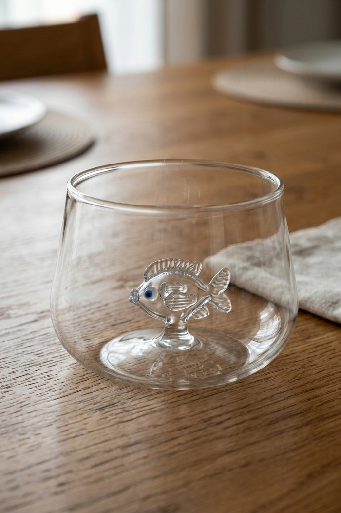 Fish Glass Bowl