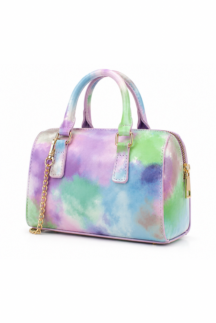Flavor - Tie Dye Top Handle Clutch Purse