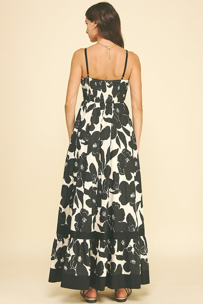 Floral Tiered Maxi Dress
