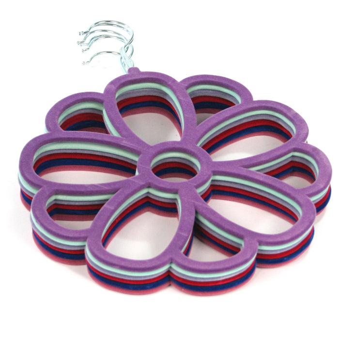 flower scarf hanger