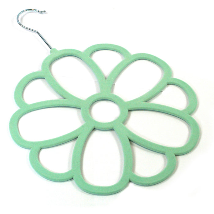 flower scarf hanger