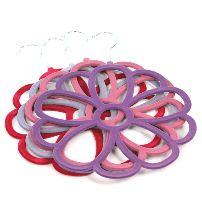 flower scarf hanger