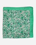 Forbes Green Pocket Square - Men's Pocket Squares at Menzclub