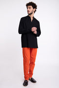 Frank Cotton Orange Trousers