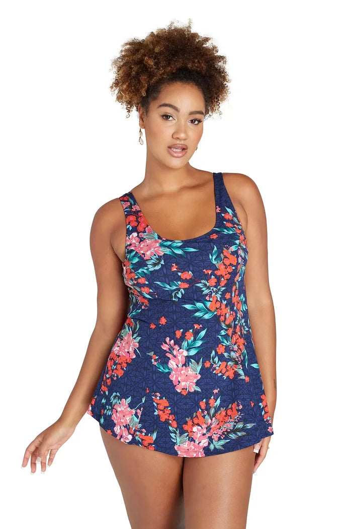 Genevieve Japanese Blossom Swimdress