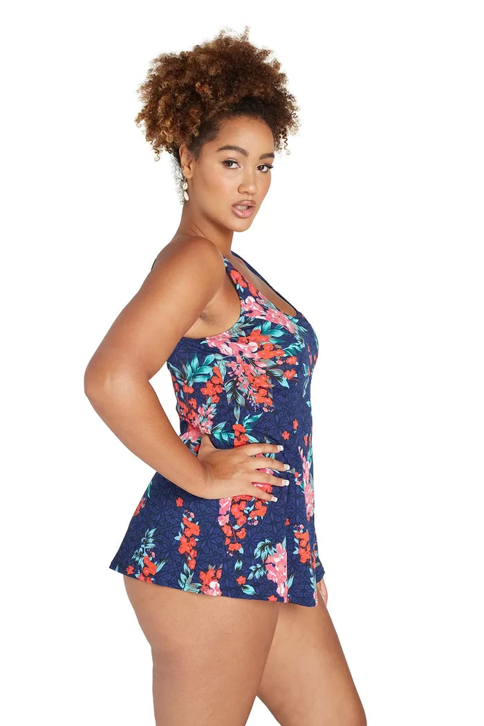 Genevieve Japanese Blossom Swimdress