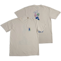 Girl X Hello Kitty Rainbow Stacked T-Shirt cream pure boardshop