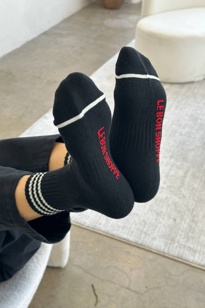 Girlfriend Socks - Scarlet