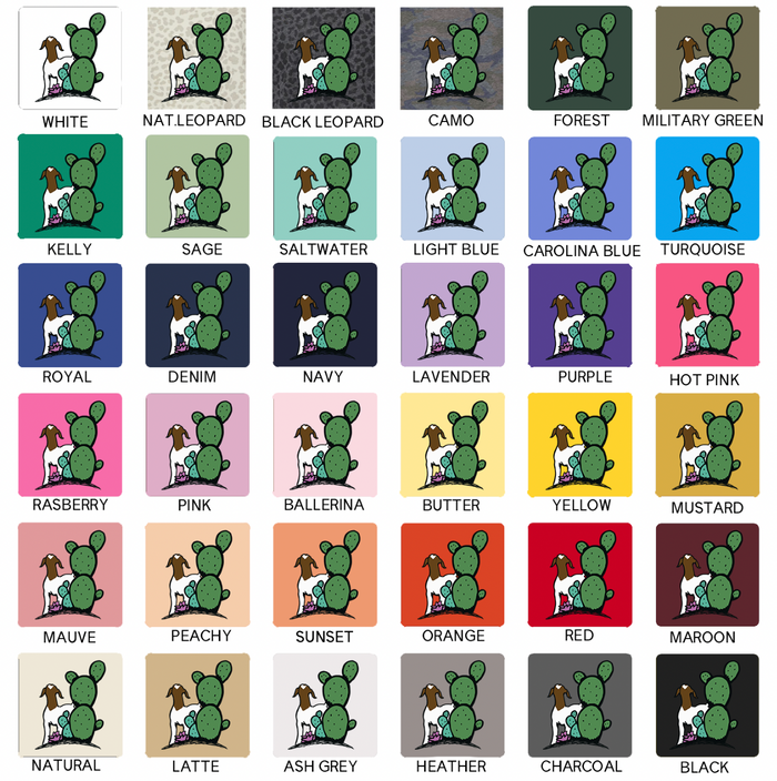 Goat Cactus– Infant/Toddler/Youth