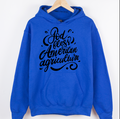 God Bless American Agriculture Black Ink – Hoodie