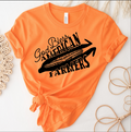 God Bless American Farmers Black Ink – Bella Canvas T-Shirt