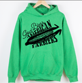 God Bless American Farmers Black Ink – Hoodie