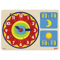 Goki Learn To Tell Time Clock-Simply Green Baby