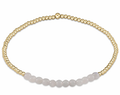 Gold Bliss 2mm Bead Bracelet Moonstone