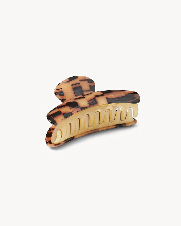 Grande Heirloom Claw - Blonde Checker